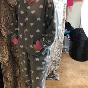 Ladies One Piece Sleepwear Bunny Style Size XL